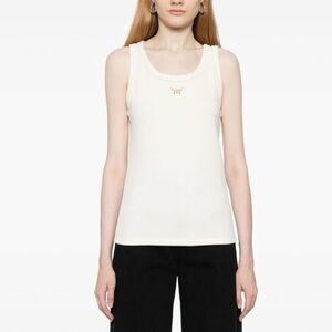 MCM Logo Bouclé Tank